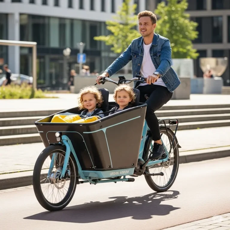 bakfiets met kinderen