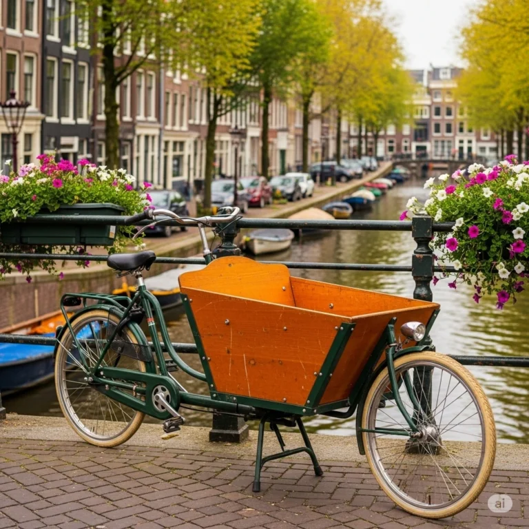 bakfiets in amsterdam