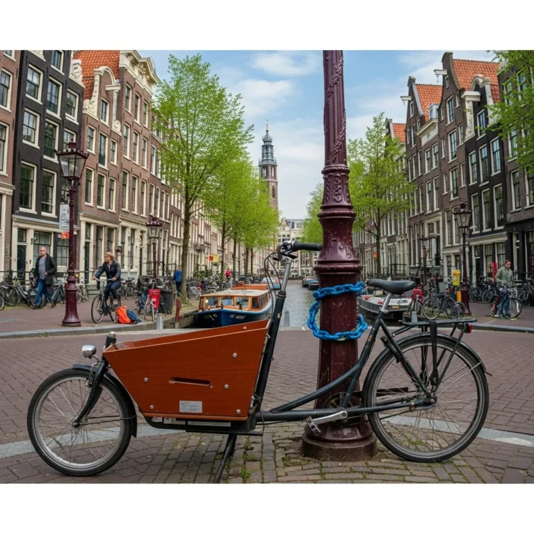 bakfiets met slot