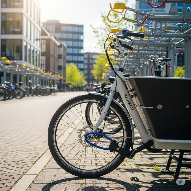 bakfiets parkeren