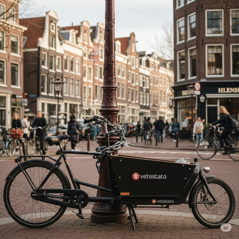 bakfiets op slot
