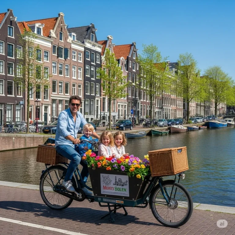 bakfiets in amsterdam